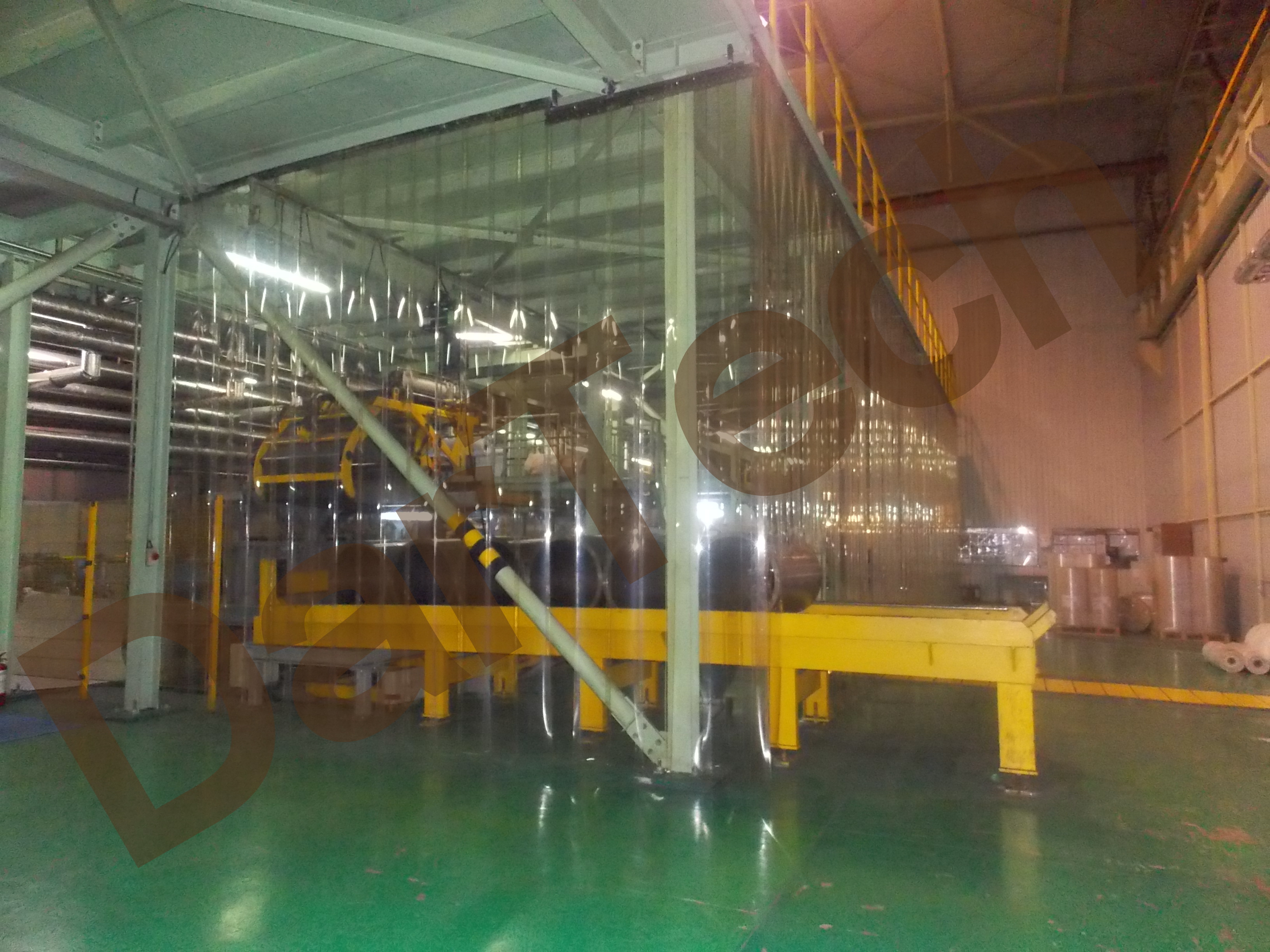 perdea din fasii pvc, perdea termica , perdea pvc